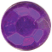 Crystal Stickers Elements 3mm Round 125/Pkg-Purple
