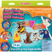 Sculpey Activity Kit-Animal Babies