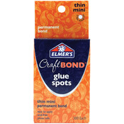 Elmer's Craft Bond Glue Spots 300/Pkg-Thin Mini