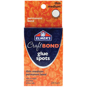 Elmer's Craft Bond Glue Spots 200/Pkg-Thin Medium