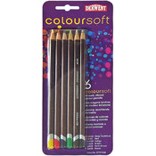 Derwent Coloursoft Pencils 6/Pkg