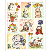 Sticker Sheet 7"X9"-Embrace