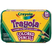 Colored Pencils Trayola 54/Pkg-9 Assorted Colors