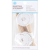 Doily Lace Food Picks 24/Pkg
