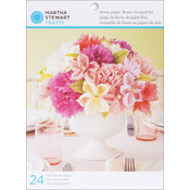 Vintage Girl Tissue Paper Flowers Kit - Makes 24
