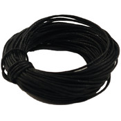Jewelry Craft Round Waxed Cording 1mm-Black