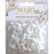 White Doves 2" 12/Pkg