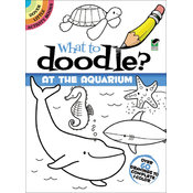 Dover Publications-What To Doodle? At The Aquarium