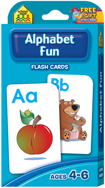 Wholesale Flash Cards-Alphabet Fun 52 / Pkg(6x.53)