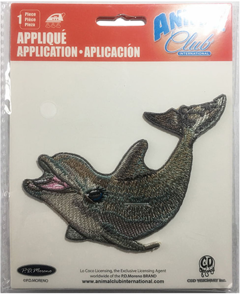 Wholesale C&D Visionary Iron On Patch-Dolphin 3
