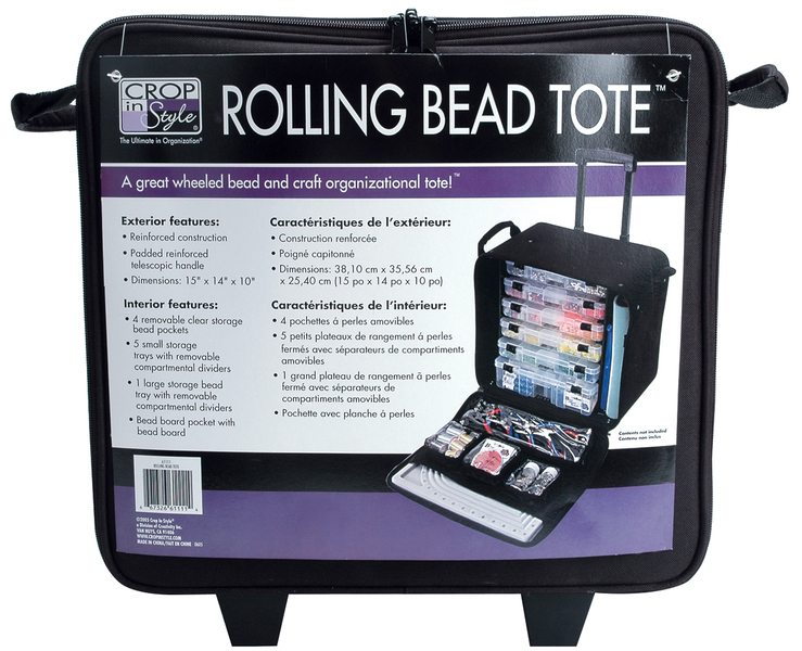 Wholesale Rolling Bead ToteBlack DollarDays