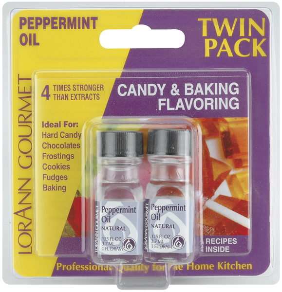 Candy / Baking Flavoring 0.125 Oz. - Peppermint Oil(12x.38)