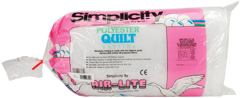 Simplicity Traditional Loft Quilt Batting-Twin Siz