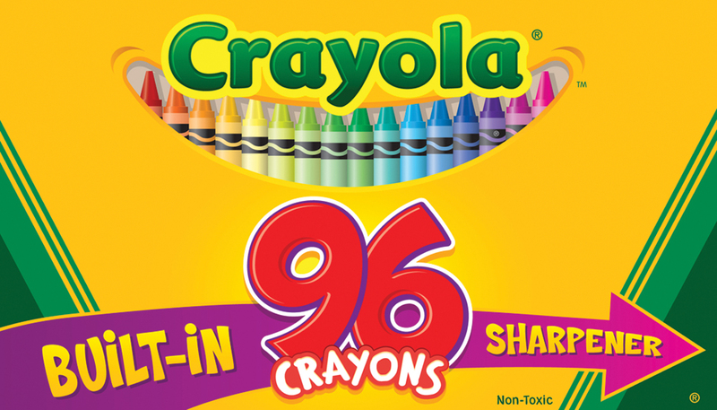 Wholesale Crayola Crayons-96 / Pkg(2x.63)