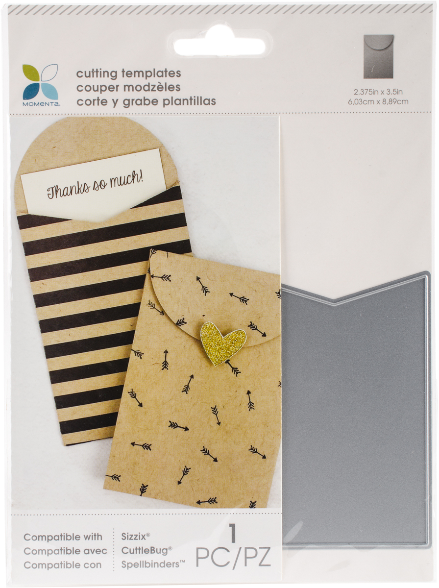Momenta Cut & Emboss Die-Simple Gift Card Envelope