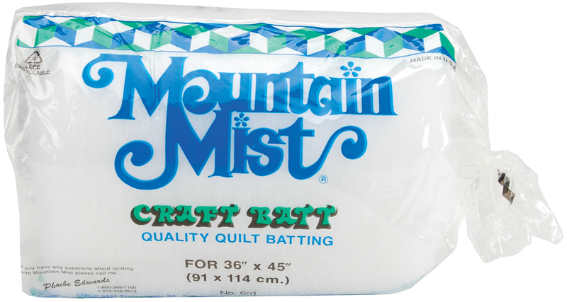 Polyester Quilt Batting-Craft Size 36