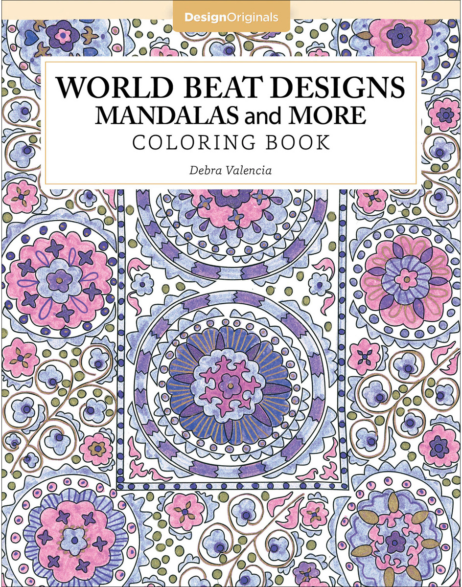 Wholesale World Beat Designs Mandalas Adult Coloring Book(2x.84)