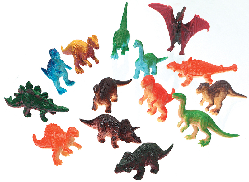 Wholesale Creatures Inc.-Dinosaurs 14 / Pkg(4x.79)