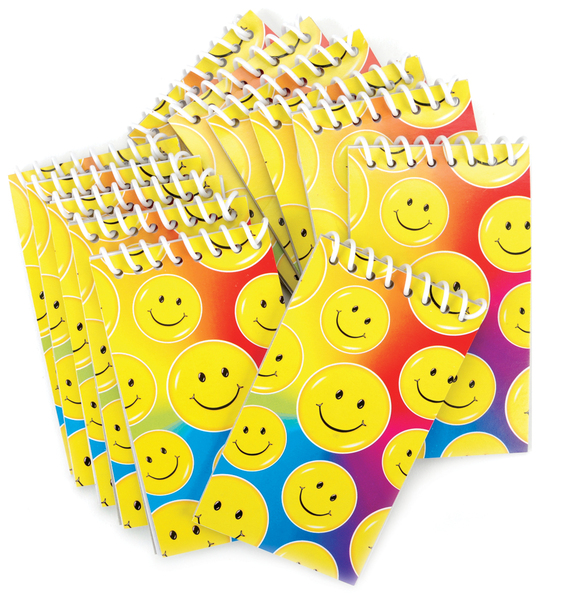 Wholesale Party Favors 12 / Pkg-Smile Note Pads(8x.14)