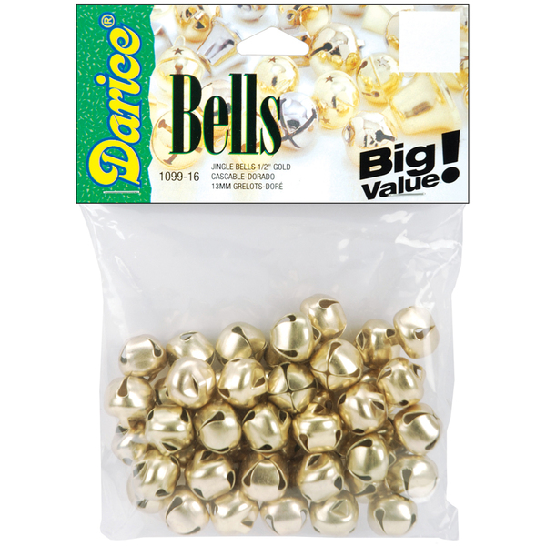 Wholesale Gold Jingle Bells - 48 Count(6x.39)