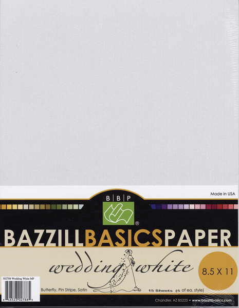 Bazzill Wedding Multi-Pack 8.5