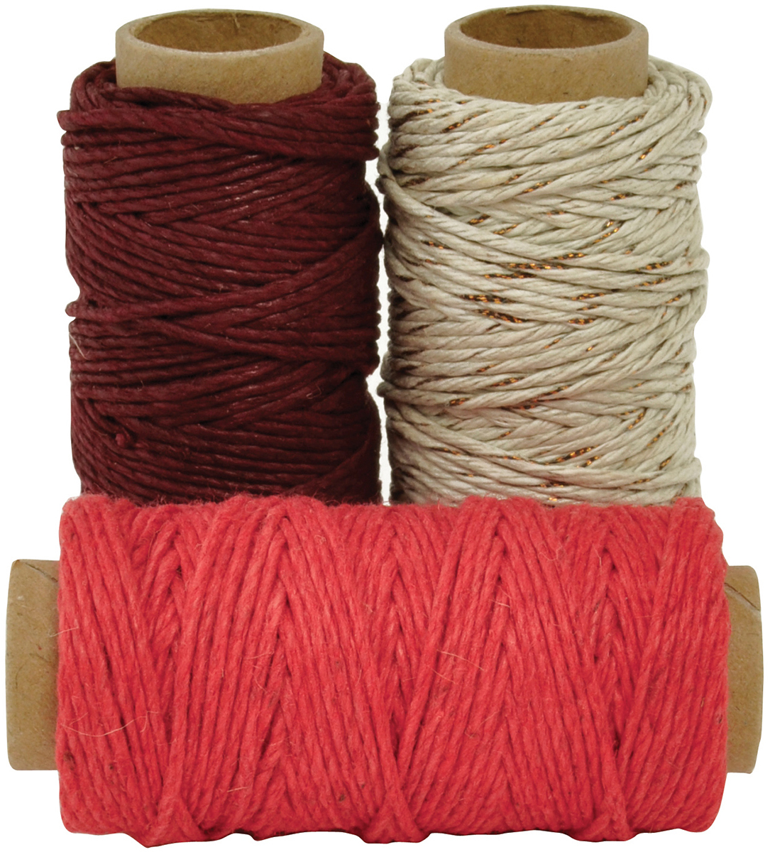 Wholesale Lucky Dip Mixed Hemp Cord 1.0mmX21m 3/PkgCherry