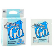Sex On The Go Desens Anal Wipes 3/Box