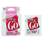Sex On The Go Desens Delay Wipe 3/Box
