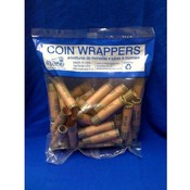 Coin Wrappers - 36 Count Dimes- single bag