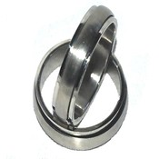 316L Stainless Steel 6mm Smooth Spinner Ring-Size 8