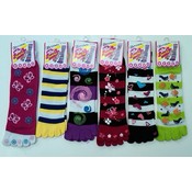 LADIES TOE SOCKS