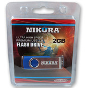 Blue 2GB Flash Drive