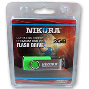 Green 2GB Flash Drive