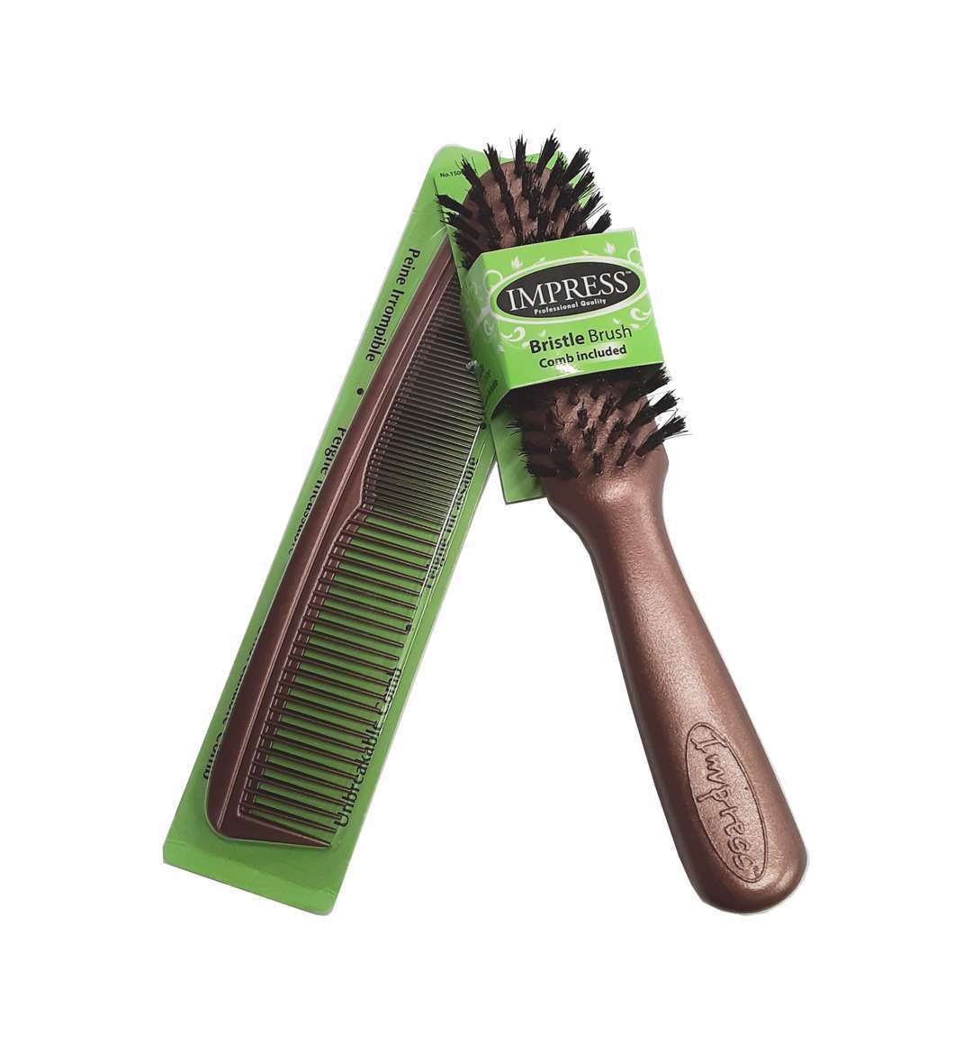 Wholesale Impress Bristle Brush Comb Set DollarDays