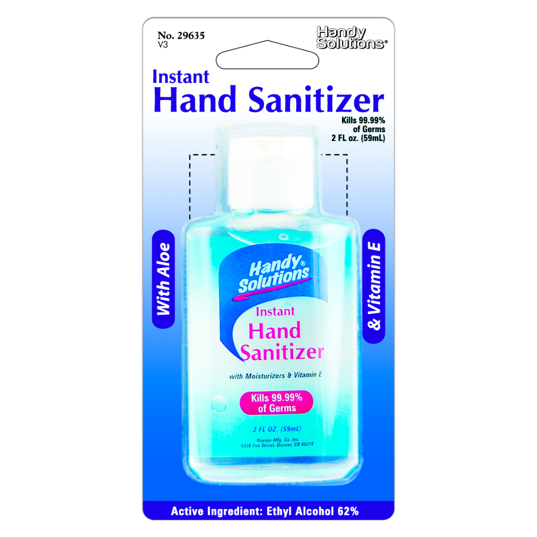 Wholesale Instant Hand Sanitizer 2 oz, Travel Size
