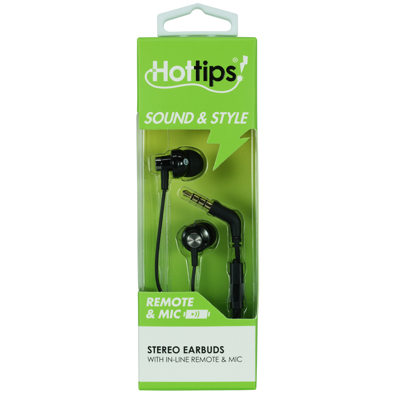 Wholesale Hottips High Sound Quality Earbuds with Mic Case of 48