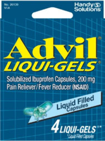 Wholesale Advil Liqui-Gels - 4 Caplets(12x$2.06)