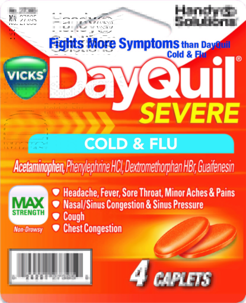 Wholesale Dayquil Severe - 4 Caplets(12x.06)