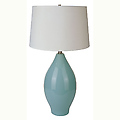 Ceramic Table Lamp - Blue (28")(Pack of 2)