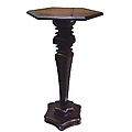 Hexagon End Table - Cherry (27.5")