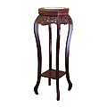 Cherry Flower Stand with Ceramic Top
