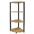 4-Tier Corner Bookshelf
