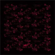 Black and Hot PinkLady Biker - All Over Printing Bandana
