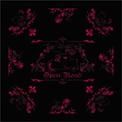 Black and Hot Pink Lady Biker/OpenRoad Bandana
