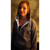 Open Road Zip-Up Grey/Black Hoodies, X-Large