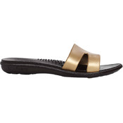 Women's Wave slide on, brown/gold