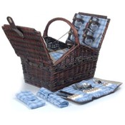Willow Picnic Basket for 4