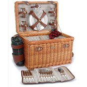Willow Picnic Basket for 4