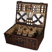 Willow Picnic Basket for 6
