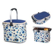 Aluminum Framed Picnic Cooler Basket (Empty)